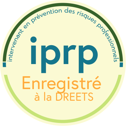 Certifié IPRP ( intervenant en prévention des risques professionnels ) enregistré à la DREETS